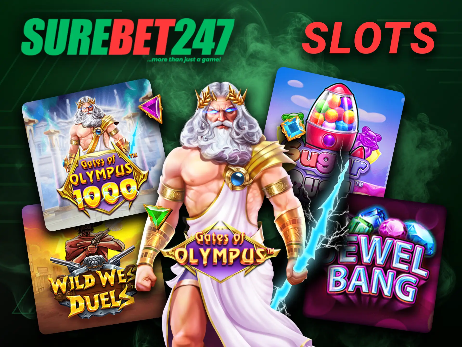 Surebet247 offers players unique slots.