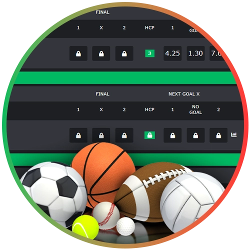 Surebet247 offers betting on over 40 sports.